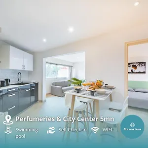 Pool - Parking - 5mn Perfumeries And Center Appartement Grasse